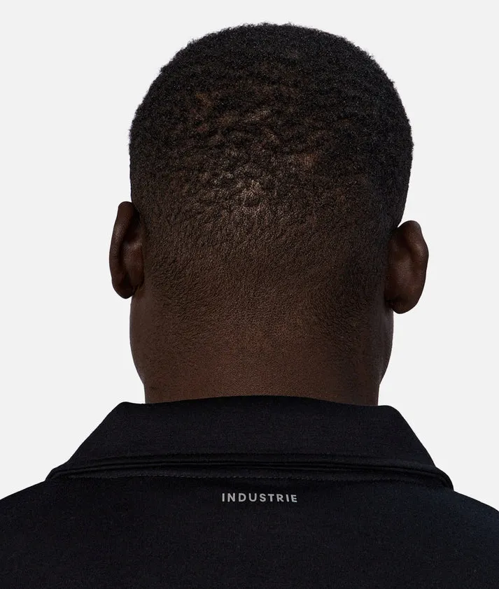 INDUSTRIE THE TECH STAUNTON TRACK TOP SOLID BLACK