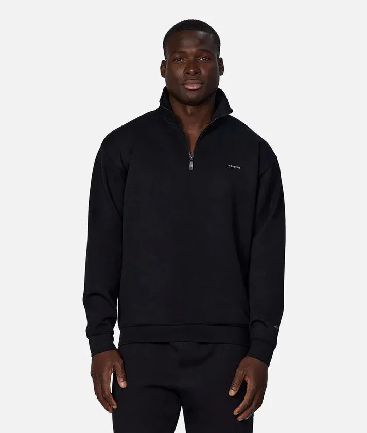 INDUSTRIE THE TECH STAUNTON TRACK TOP SOLID BLACK