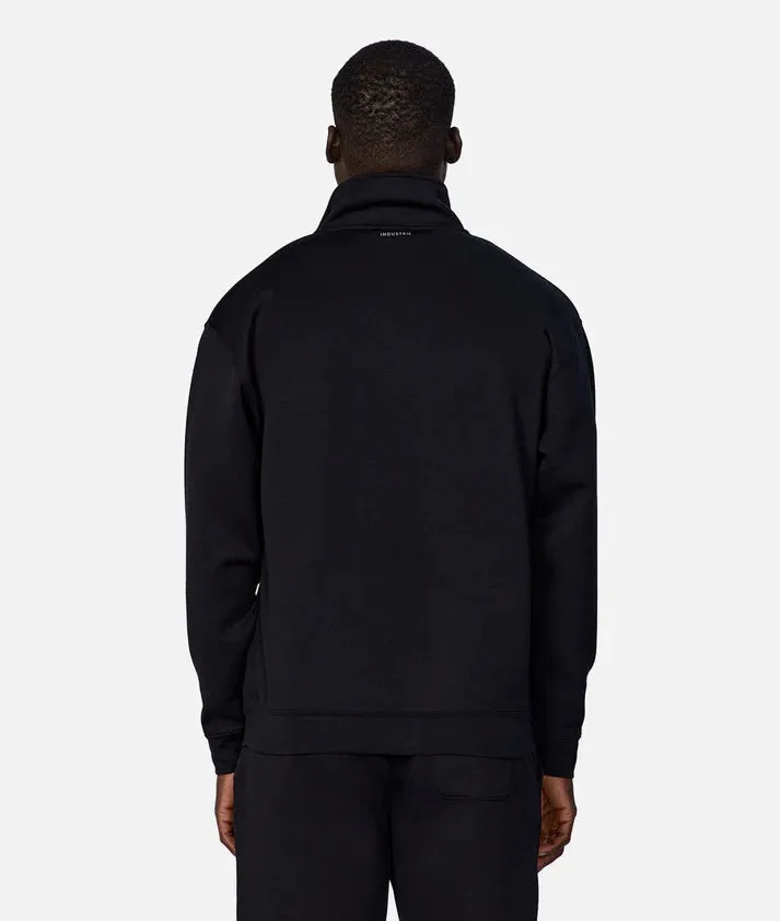 INDUSTRIE THE TECH STAUNTON TRACK TOP SOLID BLACK