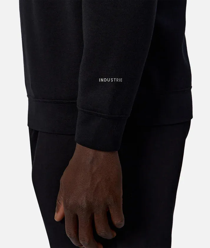 INDUSTRIE THE TECH STAUNTON TRACK TOP SOLID BLACK