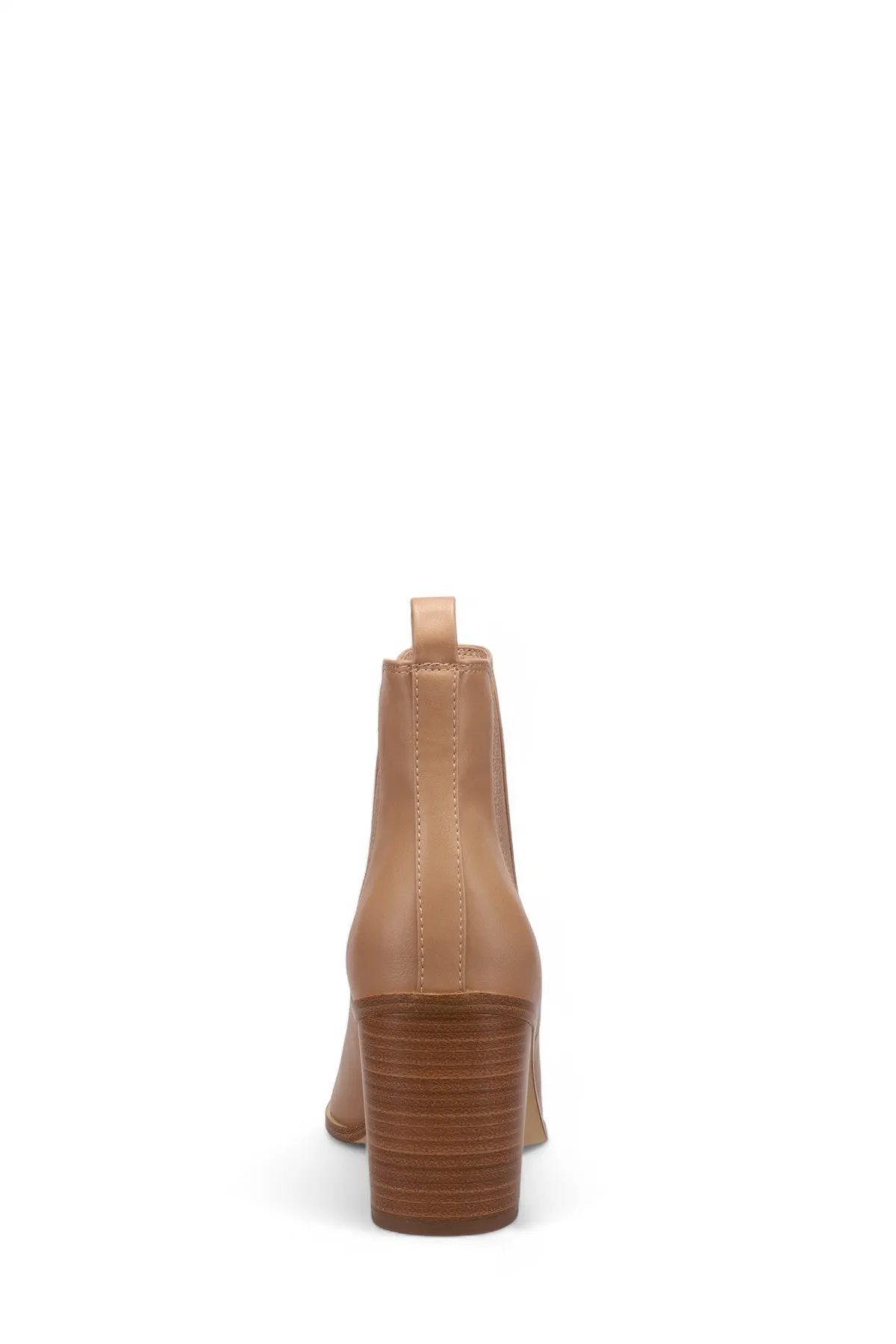 Inniu Catwalk Clover Slip on Ankle Boots Nude