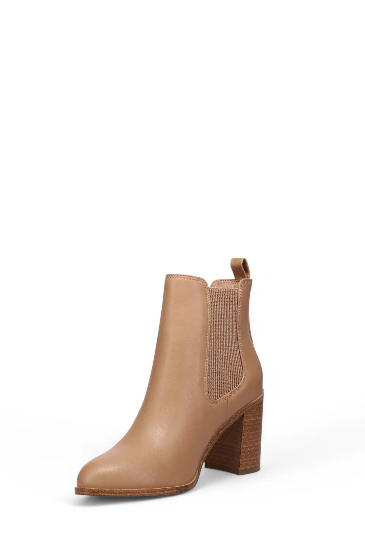 Inniu Catwalk Clover Slip on Ankle Boots Nude