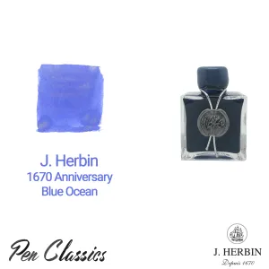 Jacques Herbin 1670 Anniversary Ink Bleu Ocean 50ml