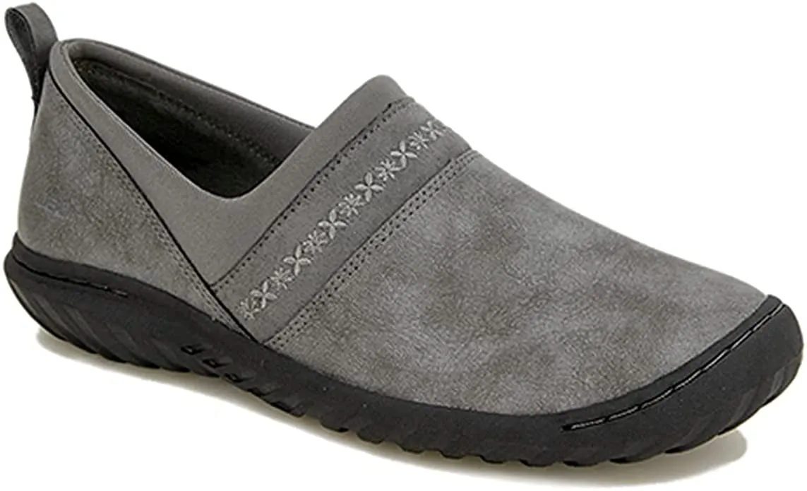 JBU by Jambu Women's Becca Moccasin, Grey, 6