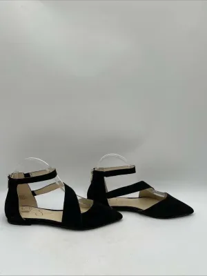Jessica Simpson Women's Cayleen Flats Black Size 7M/37.5 - Very Good