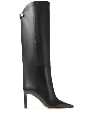 Jimmy Choo Alizze 85mm leather boots