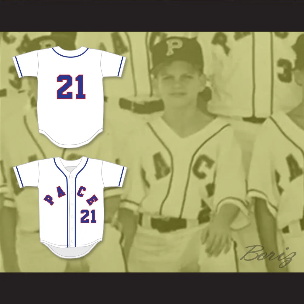 Josh Donaldson 21 Pace Athletic and Recreation Association White Baseball Jersey 1