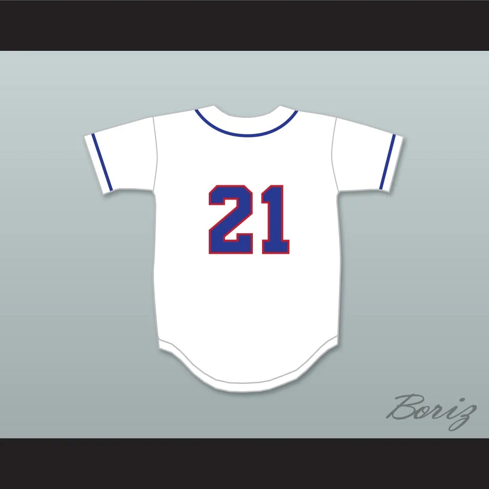 Josh Donaldson 21 Pace Athletic and Recreation Association White Baseball Jersey 1