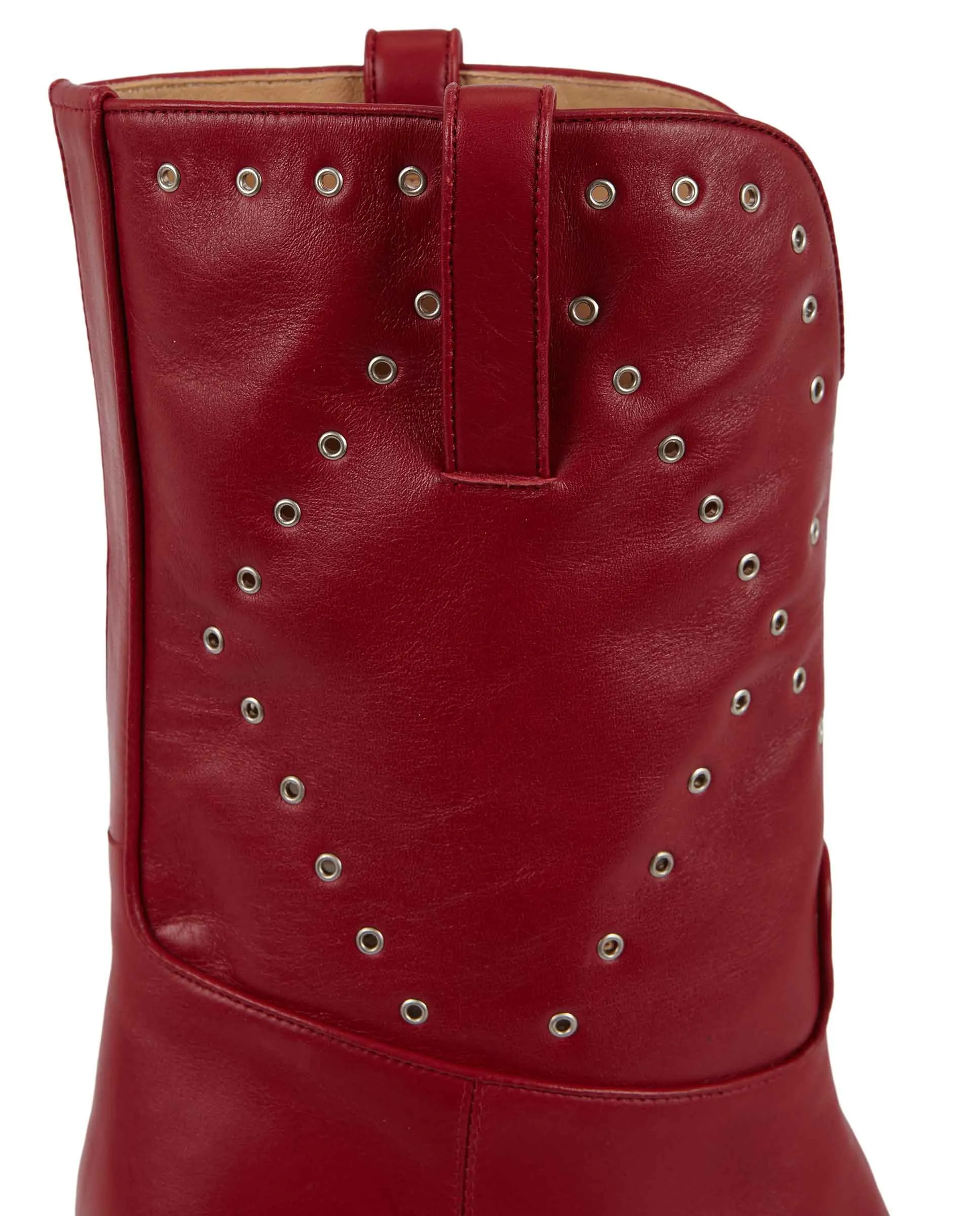 KALA | Red Leather boot