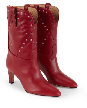 KALA | Red Leather boot