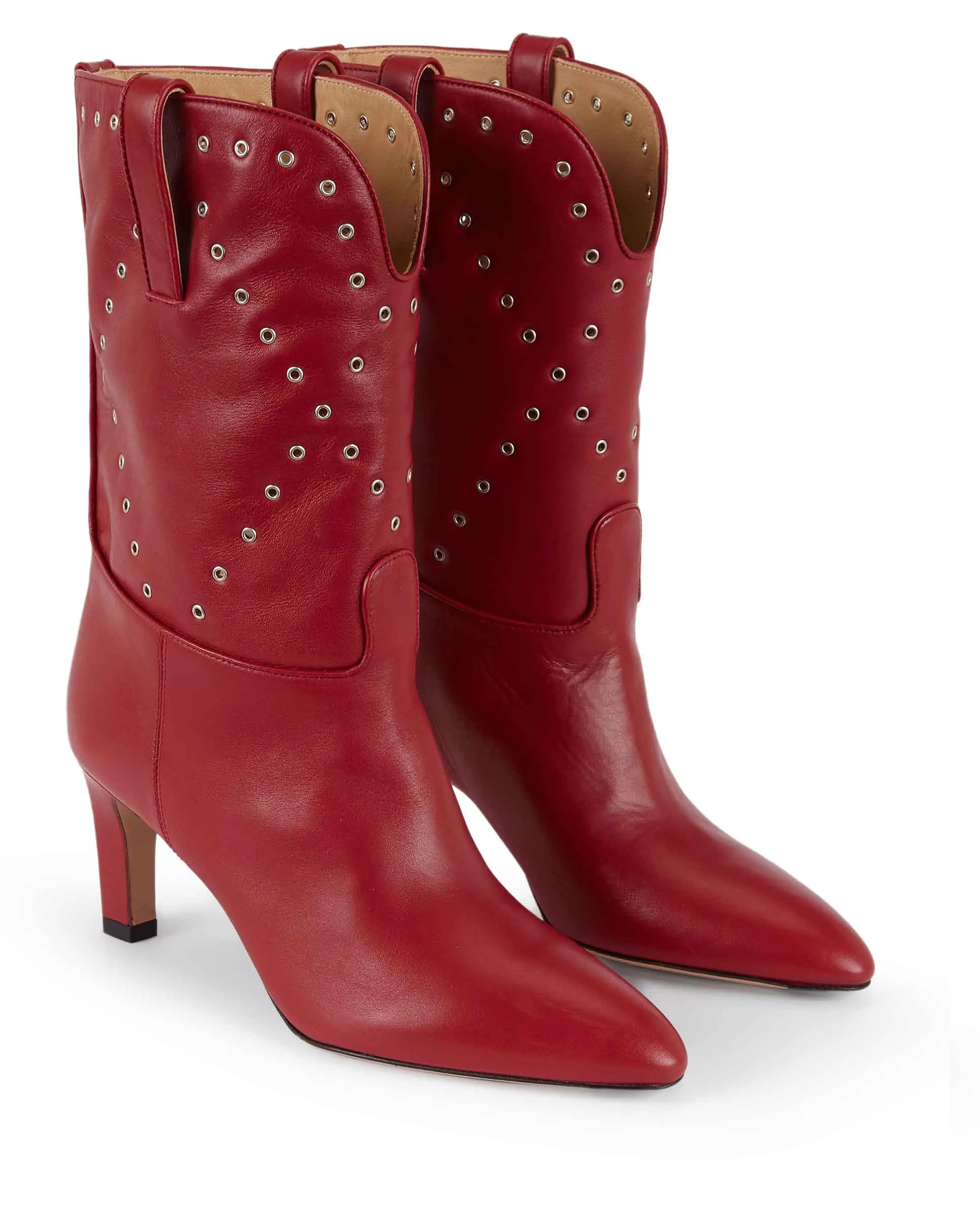KALA | Red Leather boot