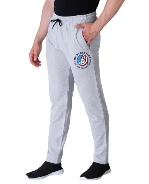 Kart Black Men's Printed Track Pants | Grey Color Track Pant | Grey - Us Atheletic