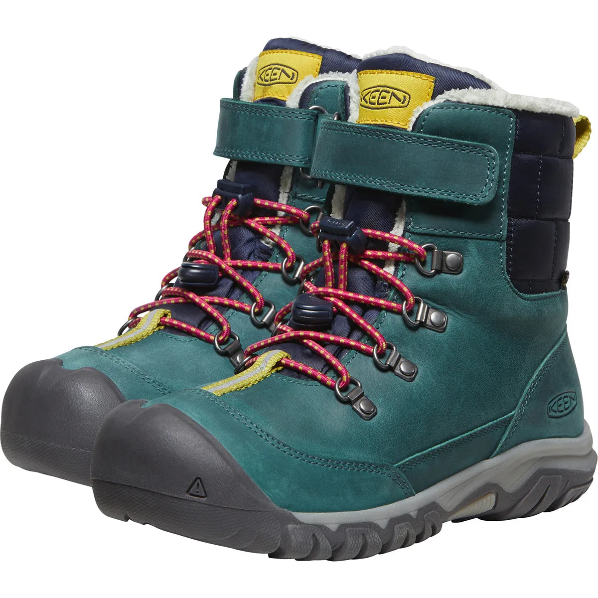 KEEN 1028081 Big Kids' Kanibou WP Sizes 1-7 Deep Lagoon