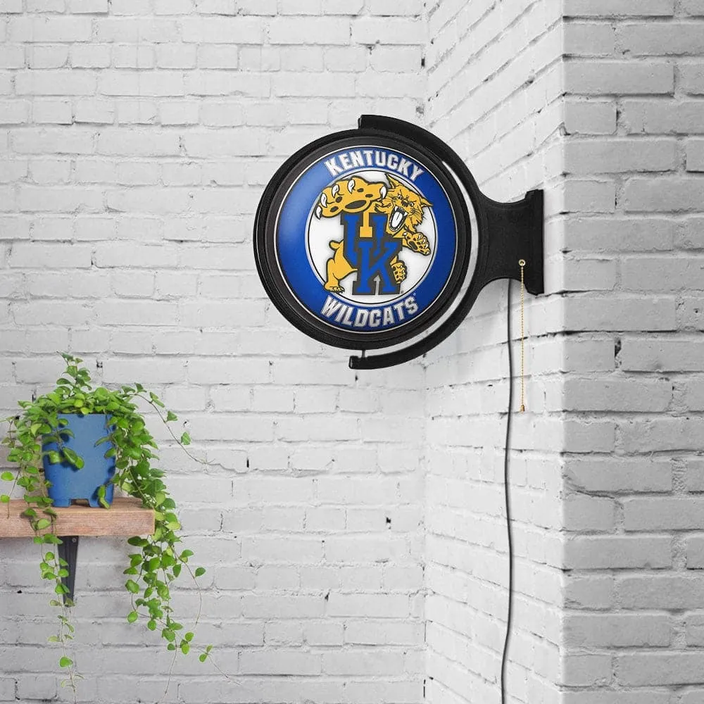 Kentucky Wildcats: Mascot - Original Round Rotating Lighted Wall Sign