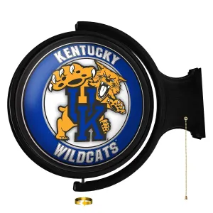 Kentucky Wildcats: Mascot - Original Round Rotating Lighted Wall Sign