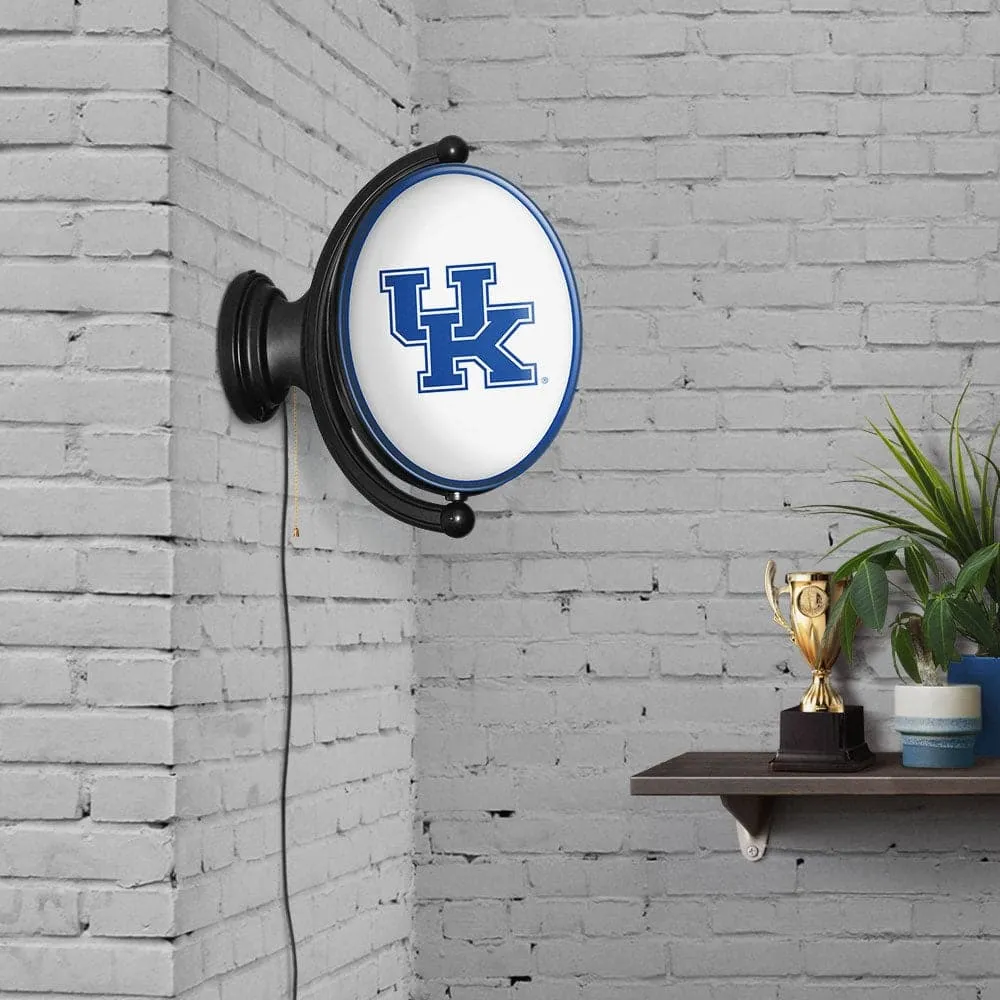 Kentucky Wildcats: Original Oval Rotating Lighted Wall Sign