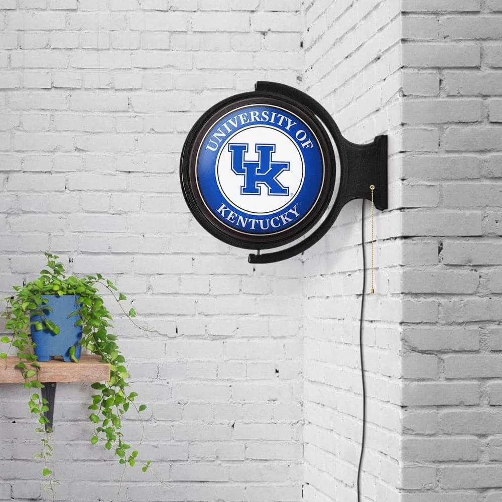 Kentucky Wildcats: Original Round Rotating Lighted Wall Sign
