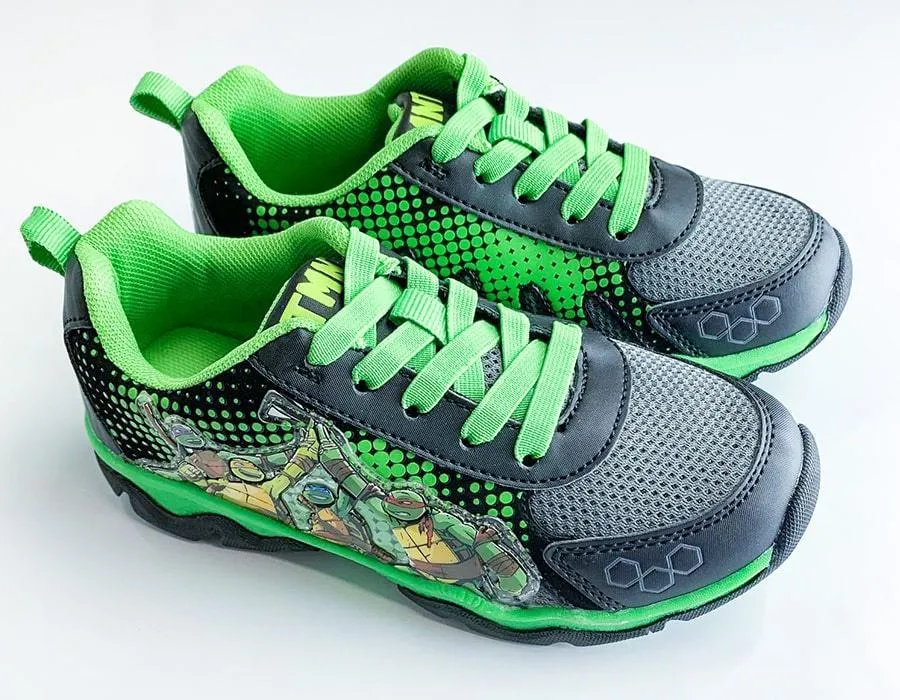 Kids Shoes Teenage Mutant Ninja Turtles Youth Boys Light-up Sports Shoes