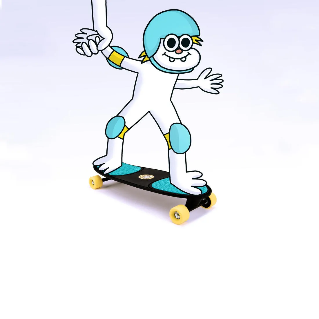 Kids' Skateboard Ages 18 Months and Up Play 100