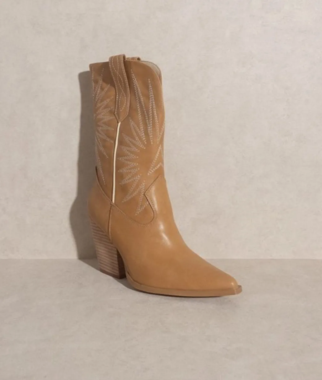 Lainey Boots - Tan