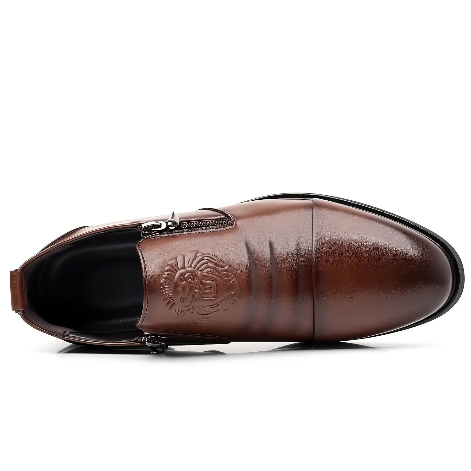 Leonard - Leather Slip-Ons