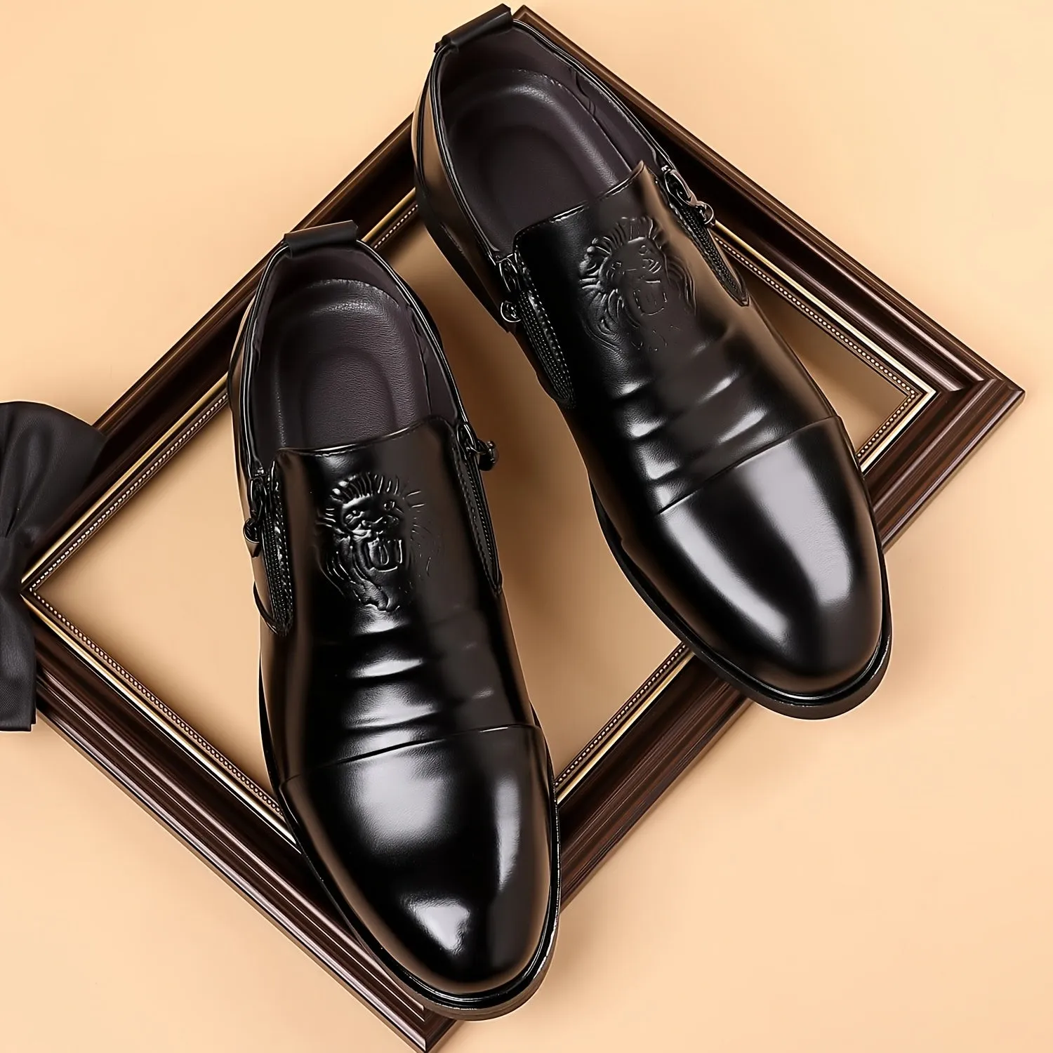 Leonard - Leather Slip-Ons