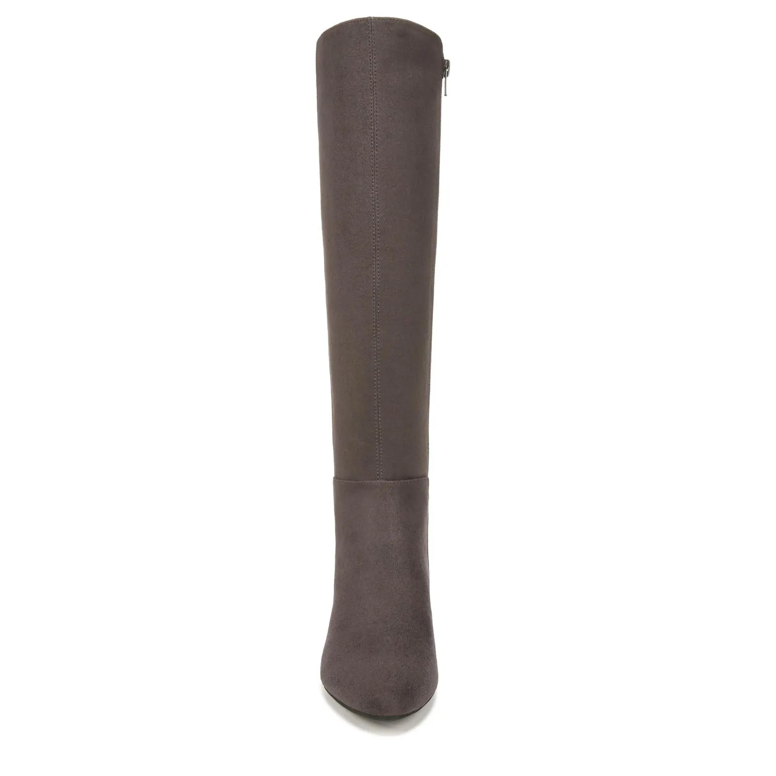 LifeStride Womens Gracie High Heeled Tall Boots Stone Grey 7 W