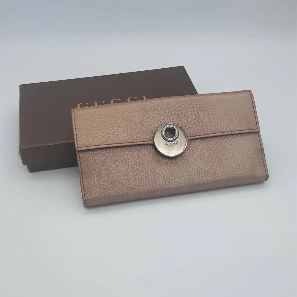 Light Bronze Long Wallet