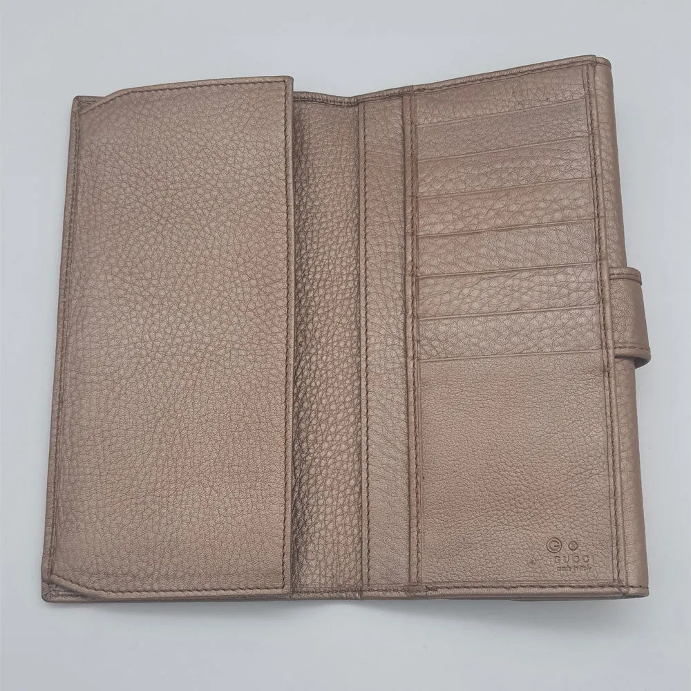 Light Bronze Long Wallet