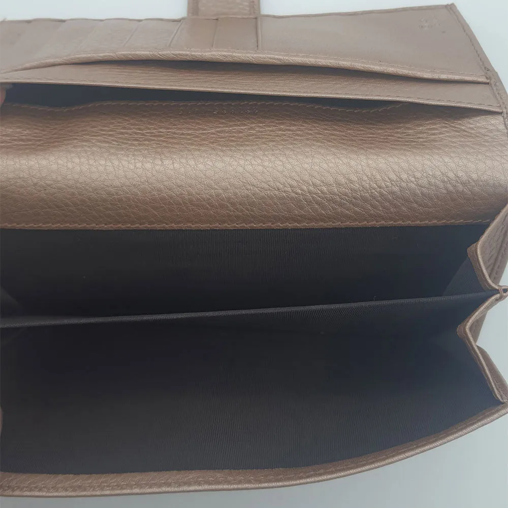 Light Bronze Long Wallet