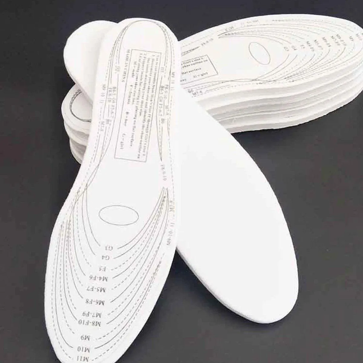 Lightweight Memory Foam Insoles Unisex All Day Comfort Shoe Inserts Arch Support