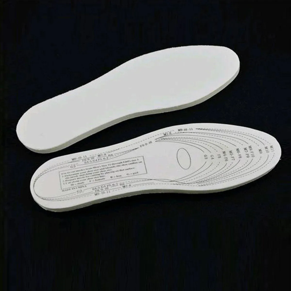 Lightweight Memory Foam Insoles Unisex All Day Comfort Shoe Inserts Arch Support