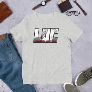 LOC Crawl Rated Tire Track Logo - Short-Sleeve Unisex T-Shirt