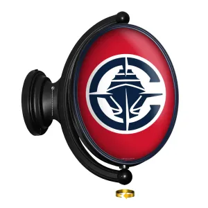 Los Angeles Clippers: Original Oval Rotating Lighted Wall Sign