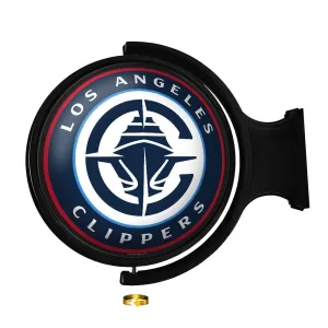 Los Angeles Clippers: Original Round Rotating Lighted Wall Sign