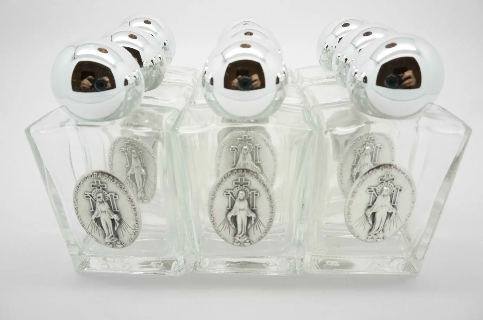 Lot of 12-Miraculous Medal Bottles