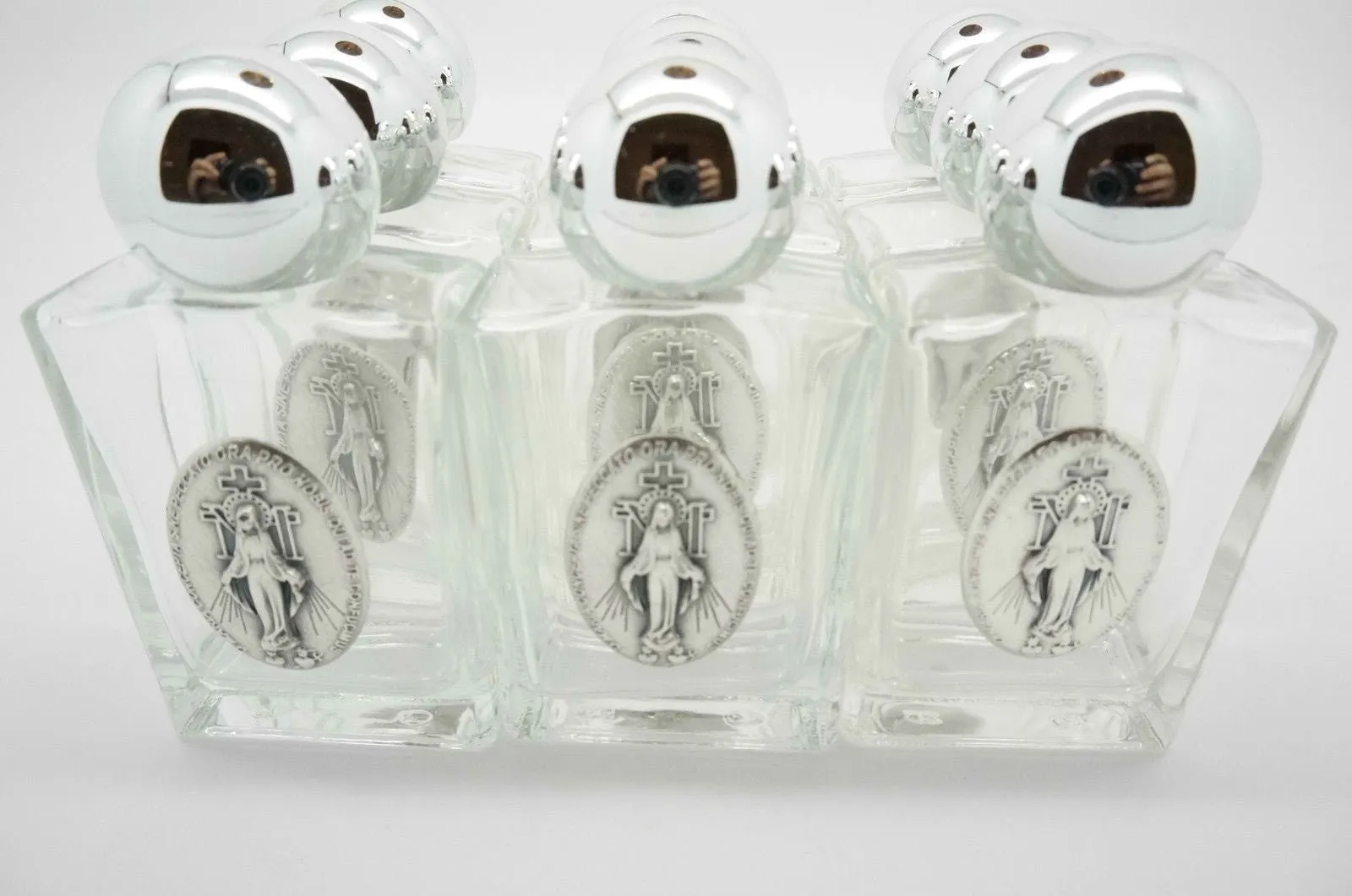Lot of 12-Miraculous Medal Bottles