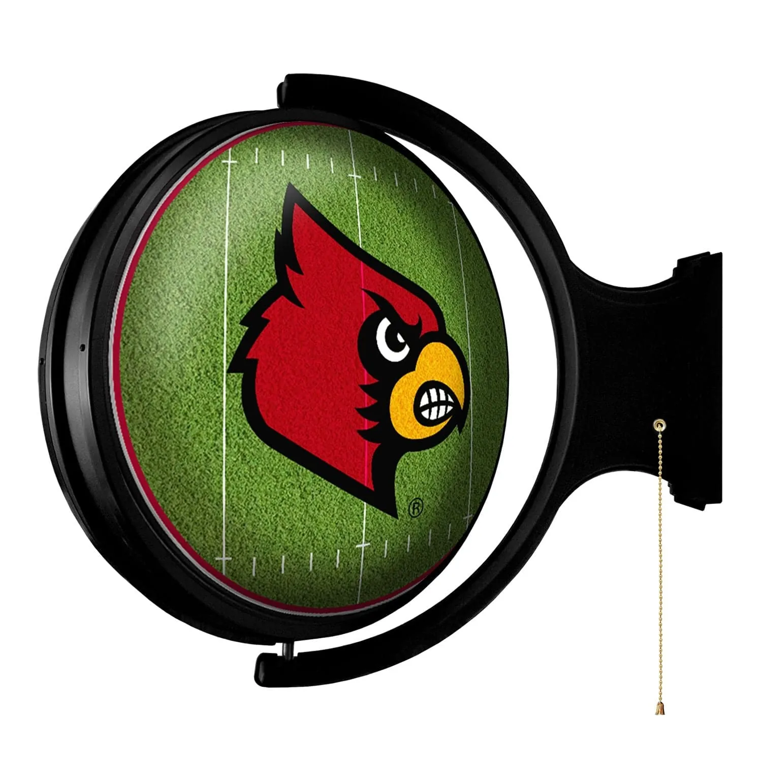 Louisville Cardinals: On the 50 - Rotating Lighted Wall Sign