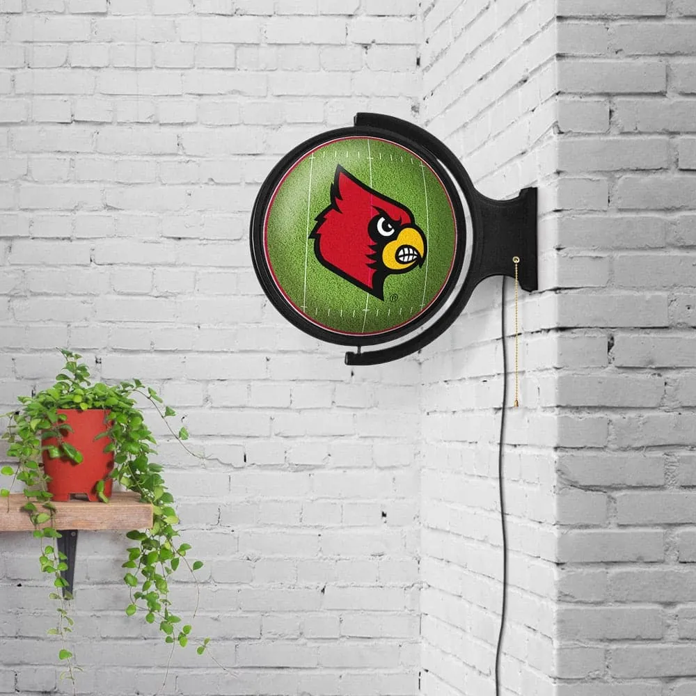 Louisville Cardinals: On the 50 - Rotating Lighted Wall Sign