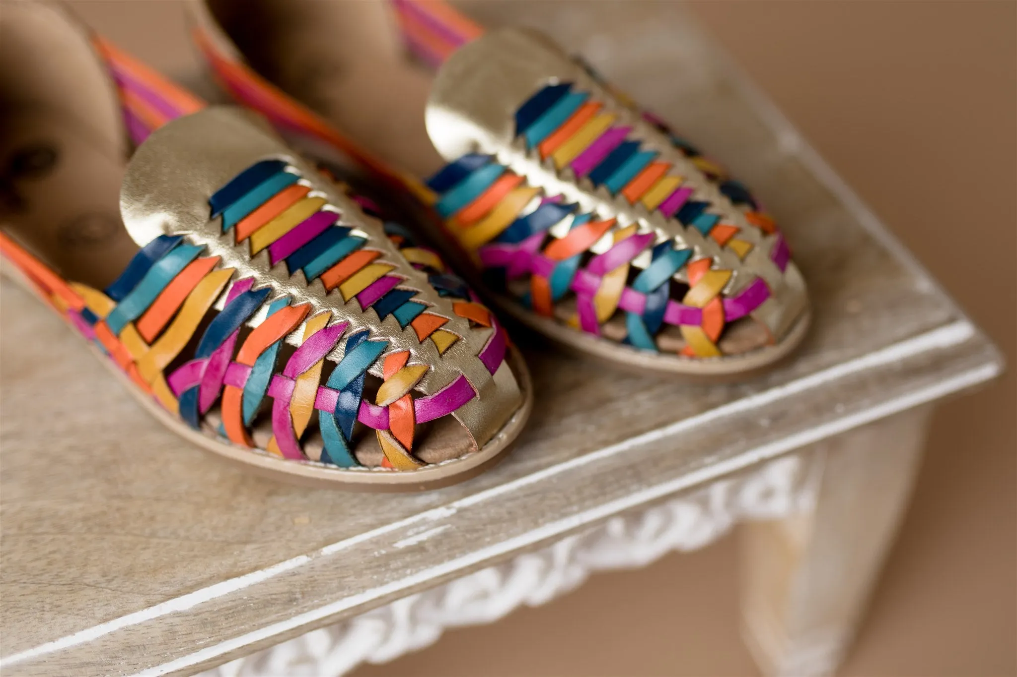 Lucia Mexican Leather Huaraches