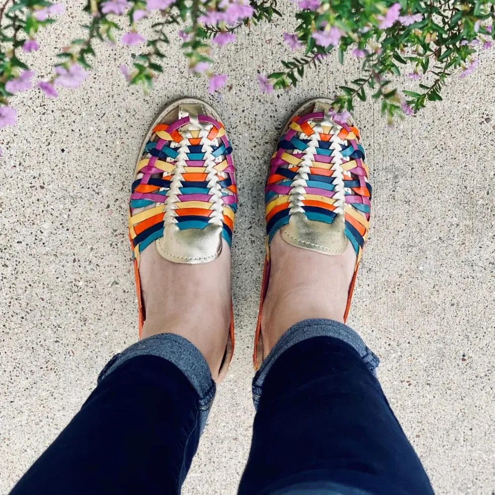 Lucia Mexican Leather Huaraches