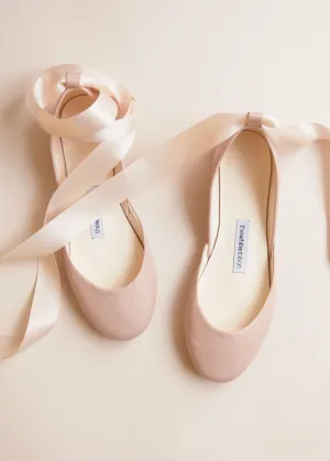 LUNA BALLET FLATS – NUDE