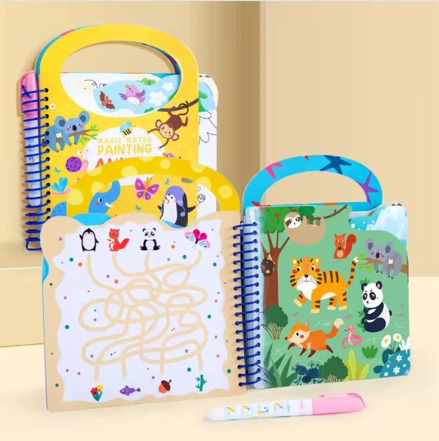 Magic Water Coloring & Activity Books For Kids