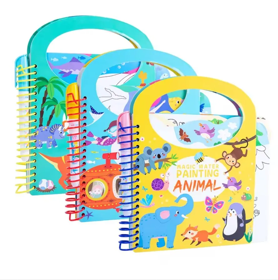 Magic Water Coloring & Activity Books For Kids