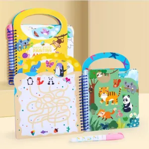 Magic Water Coloring & Activity Books For Kids