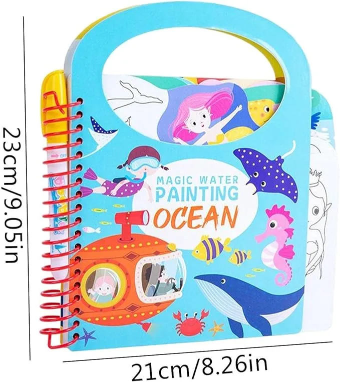 Magic Water Coloring & Activity Books For Kids