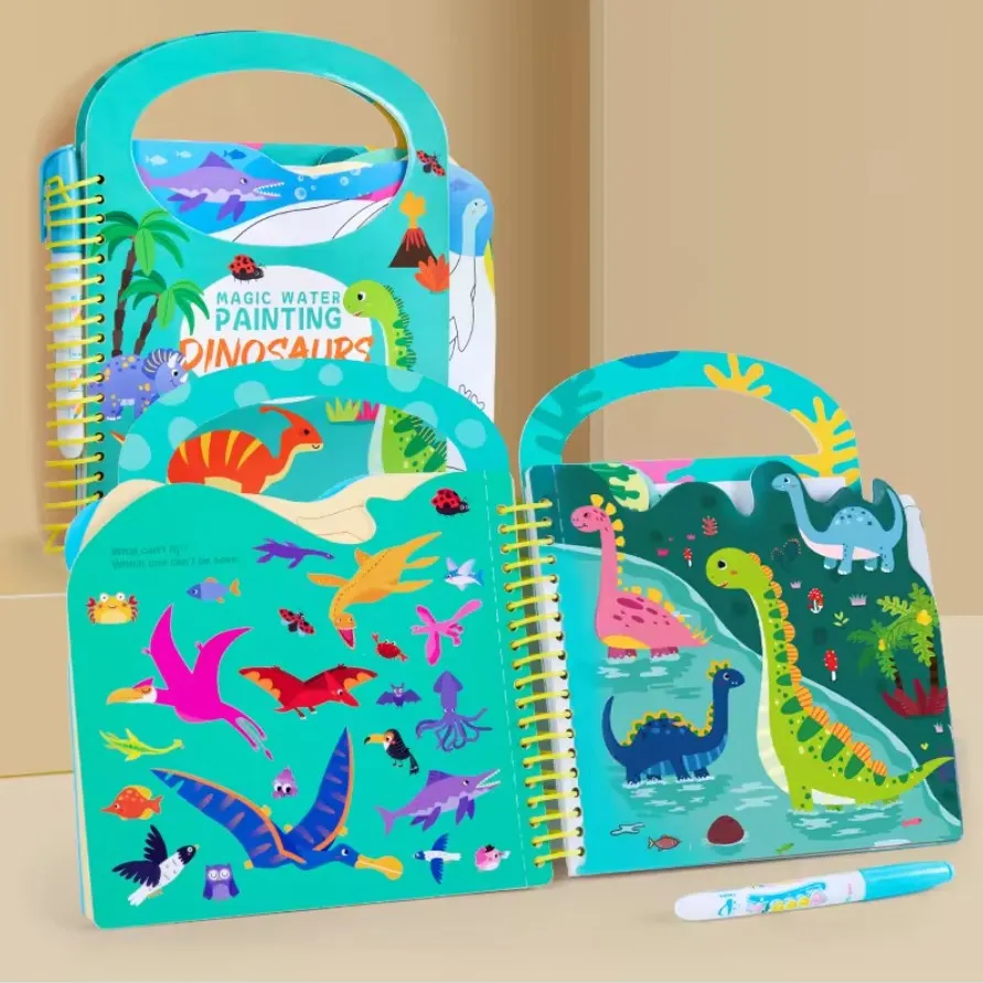 Magic Water Coloring & Activity Books For Kids