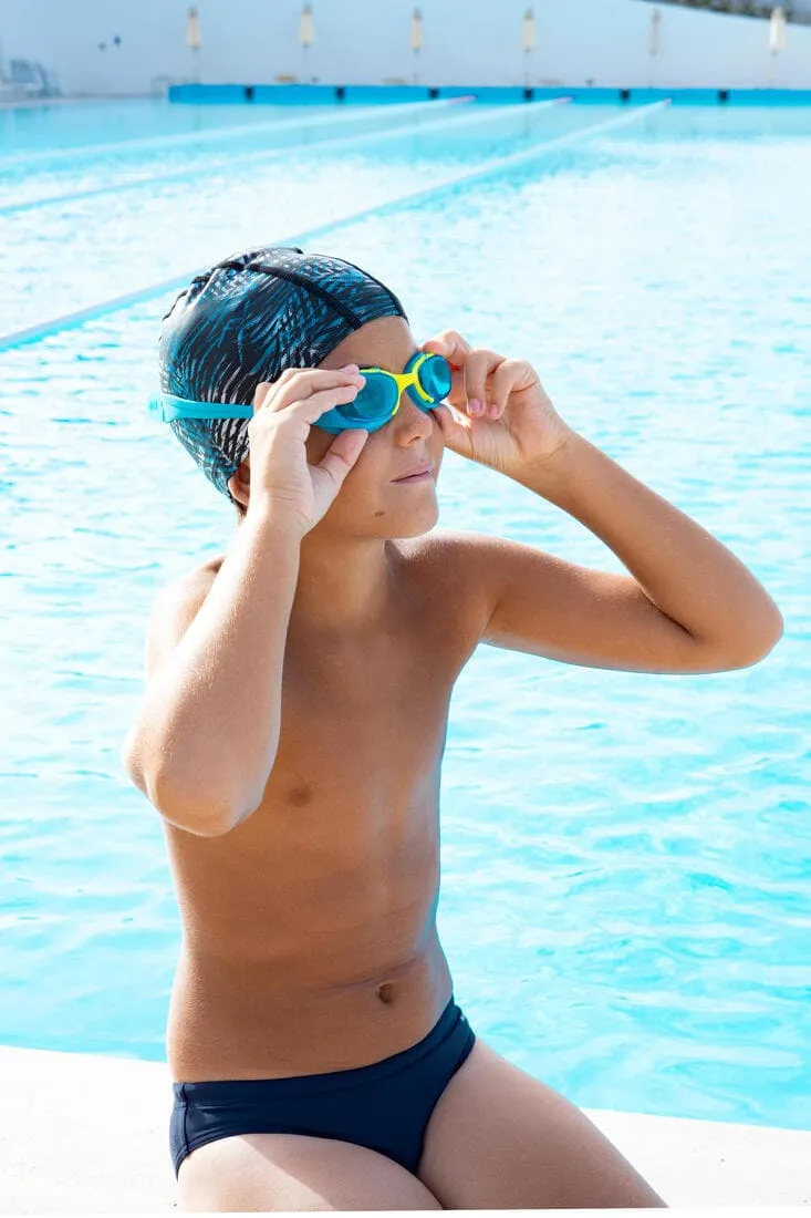 Maillot De Bain Natation Garçon - Slip 100 Basic - Bleu Marine