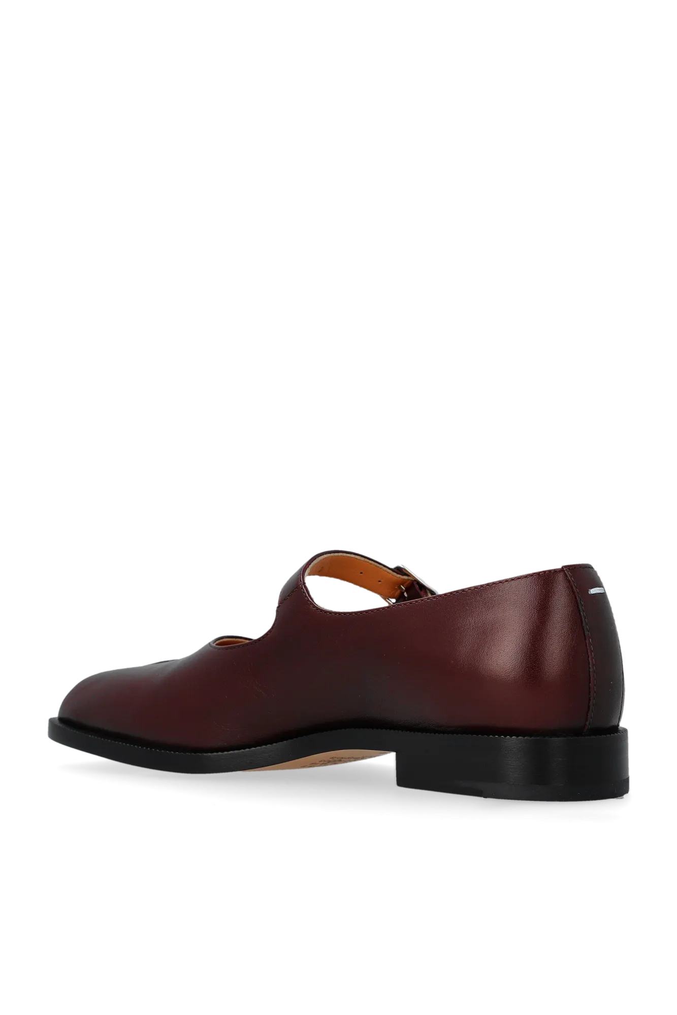 Maison Margiela Leather shoes in BURGUNDY - 38