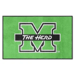Marshall University 4X6 Logo Mat - Landscape